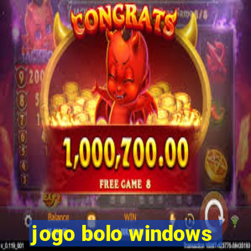 jogo bolo windows